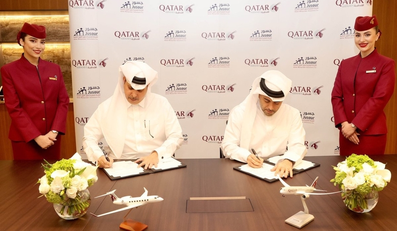 Qatar Airways and Jusour Ink MoU to Boost Recruitment Activities